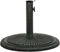 vidaXL - Parasolvoet - 45x45x30 - cm - gietijzer - groen