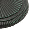 vidaXL - Parasolvoet - 45x45x30 - cm - gietijzer - groen