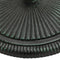 vidaXL - Parasolvoet - 45x45x30 - cm - gietijzer - groen