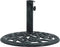 vidaXL - Parasolvoet - 9 - kg - 40 - cm - gietijzer - groen