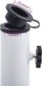 vidaXL - Parasolvoet - 9 - kg - 40 - cm - gietijzer - wit