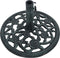 vidaXL - Parasolvoet - 9 - kg - 40 - cm - gietijzer - wit
