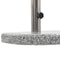 vidaXL - Parasolvoet - gebogen - 10 - kg - graniet - grijs