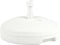 vidaXL - Parasolvoet - gevuld - met - zand/water - 20 - L - kunststof - rattan - wit
