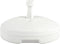 vidaXL - Parasolvoet - gevuld - met - zand/water - 20 - L - kunststof - rattan - wit