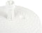vidaXL - Parasolvoet - gevuld - met - zand/water - 20 - L - kunststof - rattan - wit