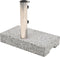 vidaXL - Parasolvoet - rechthoekig - 25 - kg - graniet