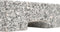 vidaXL - Parasolvoet - rechthoekig - 25 - kg - graniet
