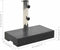 vidaXL - Parasolvoet - rechthoekig - 25 - kg - graniet - zwart