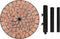 vidaXL - Parasolvoet - rond - 12 - kg - terracottakleurig