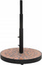 vidaXL - Parasolvoet - rond - 12 - kg - terracottakleurig