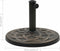 vidaXL - Parasolvoet - rond - 19 - kg - polyresin - bronskleurig