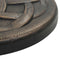 vidaXL - Parasolvoet - rond - 19 - kg - polyresin - bronskleurig