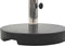 vidaXL - Parasolvoet - rond - 20 - kg - graniet - zwart