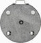vidaXL - Parasolvoet - rond - 28,5 - kg - graniet - zwart