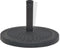 vidaXL - Parasolvoet - rond - 29 - kg - hars - zwart