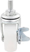 vidaXL - Parasolvoet - rond - 30 - kg - graniet - grijs