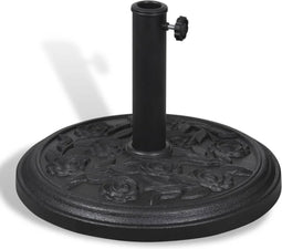vidaXL - Parasolvoet - rond - hars