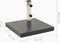vidaXL - Parasolvoet - vierkant - 28,5 - kg - graniet - zwart