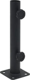 vidaXL - Parasolvoet - voor - Ø32/34/38 - mm - stok - staal - matzwart