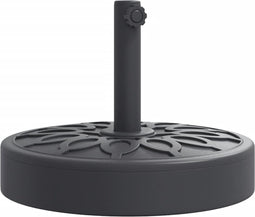 vidaXL - Parasolvoet - voor - stokken - van - Ø38 - / - 48 - mm - 25 - kg - rond