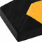 vidaXL Parkeerblokken reflecterend 2 st 56x15x10 cm rubber