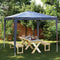 vidaXL - Partytent - 2,5x2,5 - m - blauw
