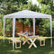 vidaXL - Partytent - 2,5x2,5 - m - wit