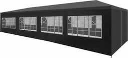 vidaXL - Partytent - 3x12 - m - antraciet