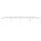 vidaXL - Partytent - 3x12 - m - PE - wit