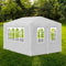 vidaXL - Partytent - 3x12 - m - wit