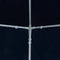 vidaXL - Partytent - 3x3 - m - blauw