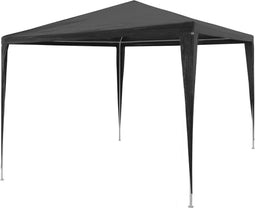 vidaXL - Partytent - 3x3 - m - PE - antraciet