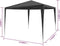 vidaXL - Partytent - 3x3 - m - PE - antraciet