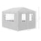 vidaXL - Partytent - 3x4 - m - wit