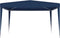 vidaXL - Partytent - 4x4 - m - blauw