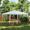 vidaXL - Partytent - 4x4 - m - wit