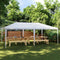 vidaXL - Partytent - 4x6 - m - wit