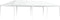 vidaXL - Partytent - 4x9 - m - wit