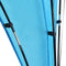 vidaXL - Partytent - boog - 450x450x265 - cm - lichtblauw