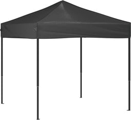 vidaXL - Partytent - inklapbaar - 2x2 - m - antracietkleurig