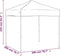 vidaXL - Partytent - inklapbaar - 2x2 - m - antracietkleurig
