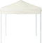 vidaXL - Partytent - inklapbaar - 2x2 - m - crèmekleurig