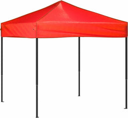 vidaXL - Partytent - inklapbaar - 2x2 - m - rood