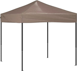vidaXL - Partytent - inklapbaar - 2x2 - m - taupe