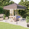 vidaXL - Partytent - inklapbaar - 2x2 - m - taupe