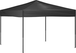 vidaXL - Partytent - inklapbaar - 3x3 - m - antracietkleurig