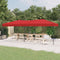 vidaXL - Partytent - inklapbaar - 3x3 - m - antracietkleurig