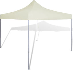 vidaXL - Partytent - inklapbaar - 3x3 - m - crème