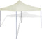vidaXL - Partytent - inklapbaar - 3x3 - m - crème